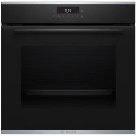 Forno da incasso Bosch HBA272BB0 , larghezza 59,4 cm, 71 L, pirolisi, sicurezza bambini, 7 tipi di riscaldamento
