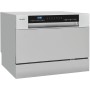 Exquisit GSP206-030D lavastoviglie da tavolo, larghezza 55 cm, 6 coperti, 7 programmi