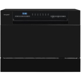Lavastoviglie da tavolo Exquisit GSP206-030D, larghezza 55 cm, 6 coperti, 7 programmi