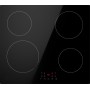 Amica KMI 754 000 C Piano cottura a induzione autosufficiente, larghezza 60 cm, tasti sensore, timer