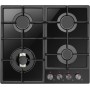 Amica KMG 734 060 S Piano cottura autosufficiente a gas, largo 59 cm, con vetroceramica, senza cornice