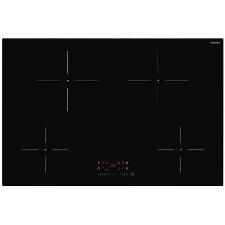 Piano cottura a induzione autosufficiente Exquisit EKI 802-19S , larghezza 77 cm, sicurezza bambini