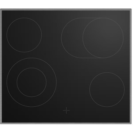 Piano cottura in vetroceramica Beko B100 HUC 64003 X acciaio inox