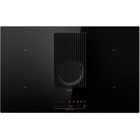 ELICA PRF0143159A Nikolatesla Prime BL/F/83 Piano cottura in vetro nero con cappa integrata versione Filtrante