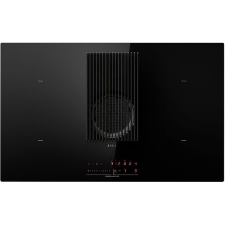 ELICA PRF0143159A Nikolatesla Prime BL/F/83 Piano cottura in vetro nero con cappa integrata versione Filtrante