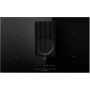 ELICA PRF0143159A Nikolatesla Prime BL/F/83 Piano cottura in vetro nero con cappa integrata versione Filtrante