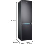 Samsung RL36R8739B1/EG 202 cm 357 cm Frigorifero Congelatore Combinato Cucina Adatta