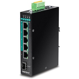 Trendnet TI-PG541 switch di rete Non gestito L2 Gigabit Ethernet (10/100/1000) Supporto Power over Ethernet (PoE) Ner (TI-PG541)