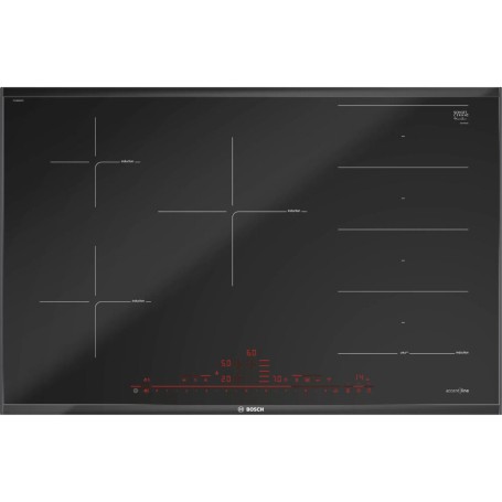 BOSCH PXV890DV5E Piano cottura a induzione flessibile Bosch Serie 8 , 80 cm Nero
