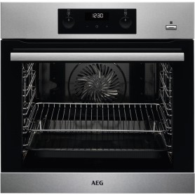 Forno da incasso AEG BFH35502VA composto da BEB355020M + TR2LFV acciaio inox/cleansteel / A+