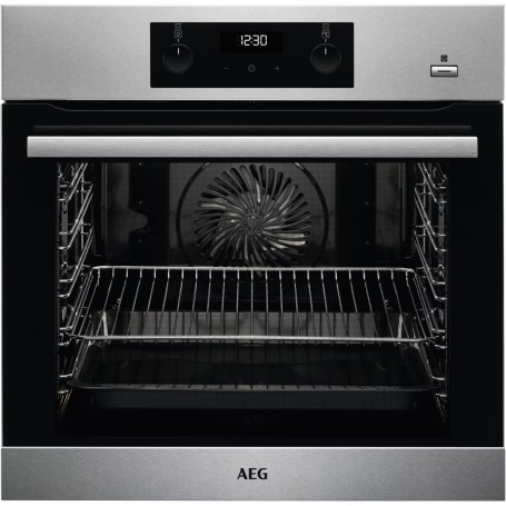 Forno da incasso AEG BFH35502VA composto da BEB355020M + TR2LFV acciaio inox/cleansteel / A+