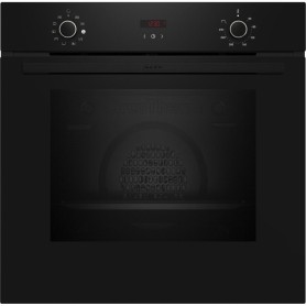 Neff B1CVD0AK3, forno da incasso con supporto vapore e Circo Therm, nero, EEK: A+