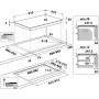 Bauknecht BEX9024DCFF Piano cottura a induzione, 91 cm