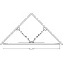 Multibrackets 2623 Supporto per display espositivi 177,8 cm (70") Nero (MB2623)