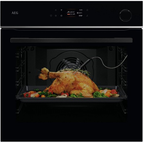 Forno AEG TR7PB63FSB con supporto vapore nero/A+
