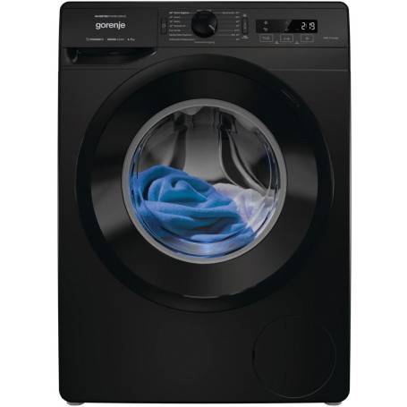 Gorenje WNRPI74APSB, lavatrice (nero, 60 cm) (743658)