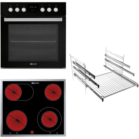 Set fornello Bauknecht Bauk HEKO H500 (nero/argento) (859800008023)