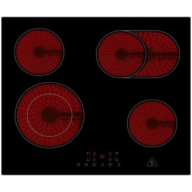 Respecta KM5500-28, piano cottura autosufficiente (nero, 59 cm)