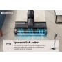Samsung Jet 75 easy Senza sacchetto 0,8 L 550 W Nero, Cromo, Colore foglia di tè, Viola (VS20T7533T4)