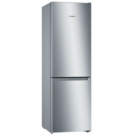 Bosch Serie 2 KGN36NLEA frigorifero con congelatore Libera installazione 305 L E Acciaio inossidabile (KGN36NLEA)