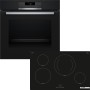 BOSCH HBD274FB86 - SET FORNO DA INCASSO, COMPOSTO DA: HBA171BB3 + PIE811BB5E