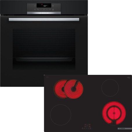 BOSCH HBD271FB88 - SET FORNO DA INCASSO, COMPOSTO DA: HBA171BB3 + PKN811BA2E