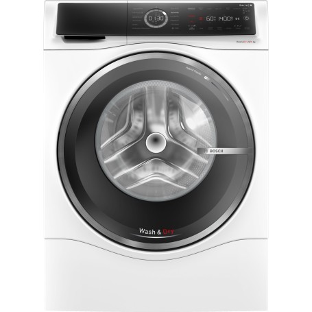Bosch Serie 8 WNC244070 lavasciuga Libera installazione Caricamento frontale Bianco D