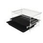 Hisense BSA66226AX forno 77 L 3500 W A Nero, Grigio, Acciaio inossidabile (BSA66226AX)