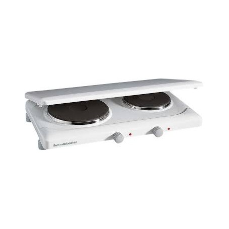 Rommelsbacher THL 2597/A piano cottura Bianco Superficie piana 2 Fornello(i) (THL 2597/A)