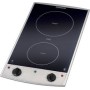 Rommelsbacher EBC 3075/E piano cottura Nero, Acciaio inossidabile Superficie piana Ceramica 2 Fornello(i) (EBC3075/E)