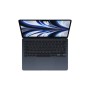 Apple MacBook Air 13-inch : M2 chip with 8-core CPU and 8-core GPU, 256GB - Midnight (MLY33T/A)