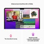 Apple MacBook Air 13-inch : M2 chip with 8-core CPU and 8-core GPU, 256GB - Midnight (MLY33T/A)