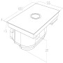 ELICA NIKOLATESLA SWITCH WH/F/83 - PRF0146213A - PIANO A INDUZIONE BIANCO CON ASPIRANTE, 83CM