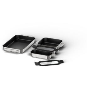 Siemens HZ9FF040 Set di pentole in acciaio inossidabile