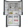 Siemens iQ500 KF96NAXEA frigorifero side-by-side Libera installazione 605 L E Nero, Acciaio inossidabile (KF96NAXEA)