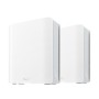 ASUS ZenWiFi BT8 (2-pack) Tri-band (2,4 GHz/5 GHz/6 GHz) Wi-Fi 7 (802.11be) Bianco 3 Interno (BT8-2PK) (90IG0930-MO3B20)