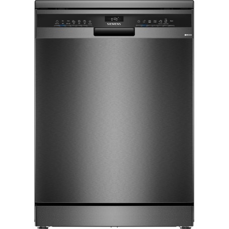 SIEMENS SN23EC03ME - LAVASTOVIGLIE iQ300 LIBERA INSTALLAZIONE, ACCIAIO INOX NERO, CASSETTO, WIFI, 60 CM