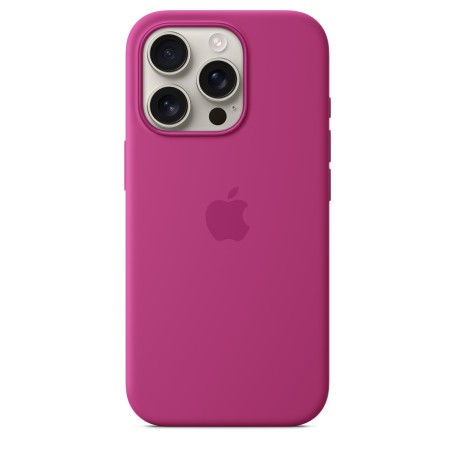 Apple Custodia MagSafe in silicone per iPhone 16 Pro - Fucsia (MYYN3ZM/A)