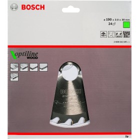 Bosch ‎2608641185 lama circolare 19 cm 1 pz