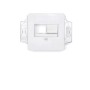 UP-K FACEPLATE FOR 2X MS-K 1/8 (440027)