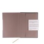 FG96 ISPIRA HARD A5 LINES BROWN (19714801)