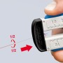 Abisolierwerkzeug 12 85 110 SB fr Glasfaser, Abisolier-/ Abmantelungswerkzeug (blau/wei)
