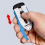 Abisolierwerkzeug 12 85 110 SB fr Glasfaser, Abisolier-/ Abmantelungswerkzeug (blau/wei)