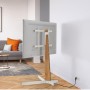 TVS 3695 FLOORSTAND OAK STEEL (VOG3836951)