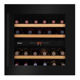 Amica WK 341 212 S - Cantinetta vino da incasso, 35 bottiglie