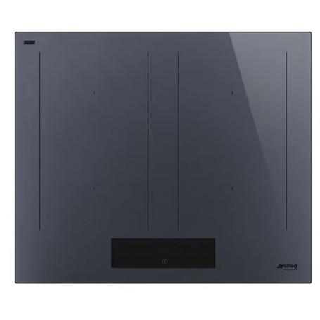 Smeg SIM1644DG serie S Piano cottura a induzione in vetroceramica Neptune Grey da 60 cm