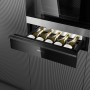 Dometic DrawBar 5B , cassetto refrigerante per vino, 5 bottiglie, vetro frontale nero, EEK: G