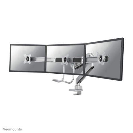 Neomounts by Newstar Select NM-D775DX3 68,6 cm (27") Morsa/Bullone di ancoraggio Argento (NM-D775DX3SILVER)