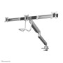 Neomounts by Newstar Select NM-D775DX3 68,6 cm (27") Morsa/Bullone di ancoraggio Argento (NM-D775DX3SILVER)