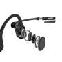 Shokz OpenComm UC - Black Auricolare Wireless A clip Ufficio Bluetooth Nero (C102UCBK)